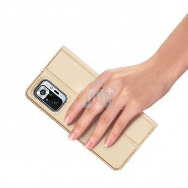 Xiaomi Redmi Note 10 Pro dėklas Dux Ducis Skin Pro (auksinis) +++ TOP Balansas 3 Xiaomi Redmi Note 10 Pro dėklas Dux Ducis Skin Pro (auksinis) +++ TOP Balansas 3