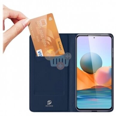Xiaomi Redmi Note 10 Pro dėklas Dux Ducis Skin Pro (tamsiai mėlynas) +++ TOP Balansas 1