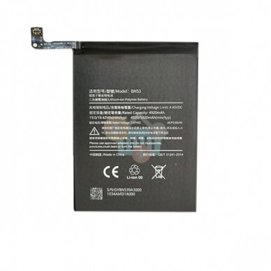Xiaomi Redmi Note 9 Pro Max baterija Extra Digital +++ TOP Efektyvumas Xiaomi Redmi Note 9 Pro Max baterija Extra Digital +++ TOP Efektyvumas