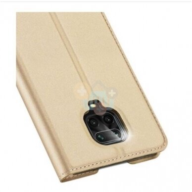 Xiaomi Redmi Note 9 Pro, Note 9 Pro Max dėklas Dux Ducis Skin Pro (auksinis) +++ TOP Balansas 4