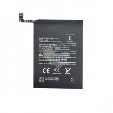 Xiaomi Redmi Note 9s baterija Extra Digital +++ TOP Efektyvumas Xiaomi Redmi Note 9s baterija Extra Digital +++ TOP Efektyvumas