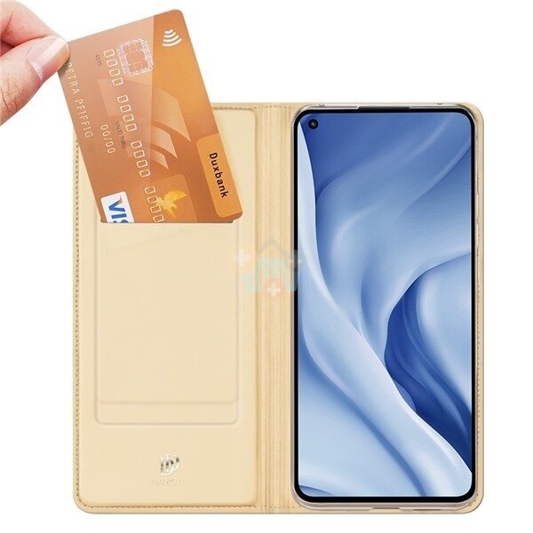Xiaomi Mi 11 Lite 4G, 5G, 11 Lite 5G NE dėklas Dux Ducis Skin Pro (auksinis) +++ TOP Balansas 1