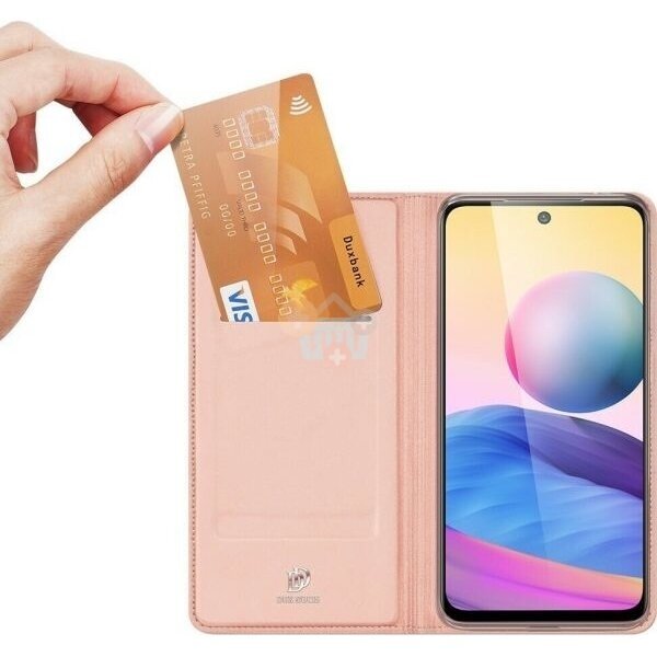 Xiaomi Poco M3 Pro 4G, 5G, Redmi Note10 5G dėklas Dux Ducis Skin Pro (rožinis- auksinis) +++ TOP Balansas 1