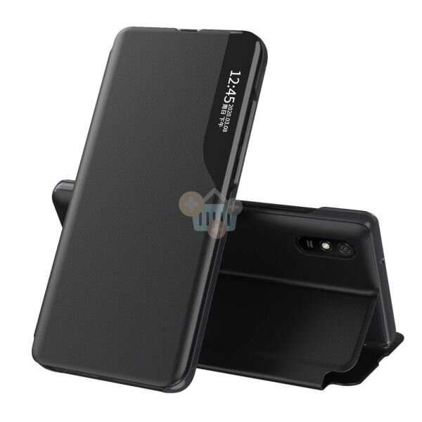 Xiaomi Poco X3 NFC / Poco X3 Pro atverčiamas dėklas View Case (juodas) +++ TOP Balansas Xiaomi Poco X3 NFC / Poco X3 Pro atverčiamas dėklas View Case (juodas) +++ TOP Balansas