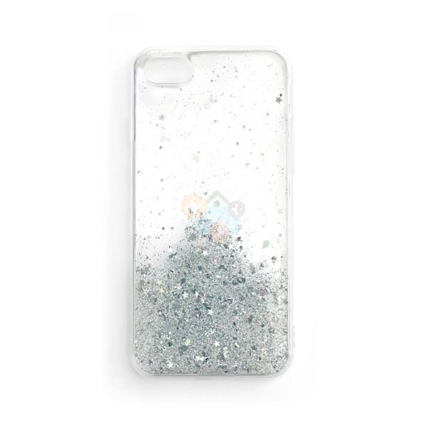 Xiaomi Poco X3 NFC / Poco X3 Pro dėklas Wozinsky Star Glitter (skaidrus) +++ TOP Dizainas