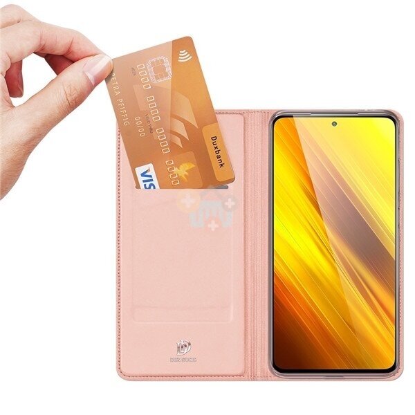 Xiaomi Poco X3, X3 NFC, X3 Pro dėklas Dux Ducis Skin Pro (rožinis- auksinis) +++ TOP Balansas 1 Xiaomi Poco X3, X3 NFC, X3 Pro dėklas Dux Ducis Skin Pro (rožinis- auksinis) +++ TOP Balansas 1