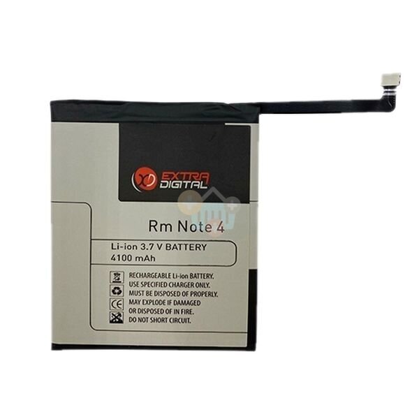Xiaomi Redmi Note 4 baterija Extra Digital +++ TOP Efektyvumas Xiaomi Redmi Note 4 baterija Extra Digital +++ TOP Efektyvumas
