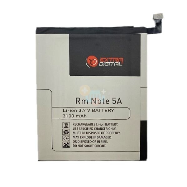 Xiaomi Redmi Note 5A baterija Extra Digital +++ TOP Efektyvumas Xiaomi Redmi Note 5A baterija Extra Digital +++ TOP Efektyvumas