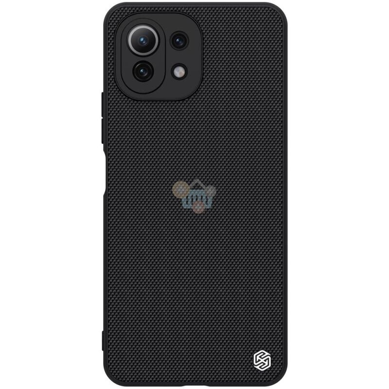 Xiaomi Mi 11 Lite 4G/5G dėklas Nillkin Textured Case (juodas) +++ Top Kokybė
