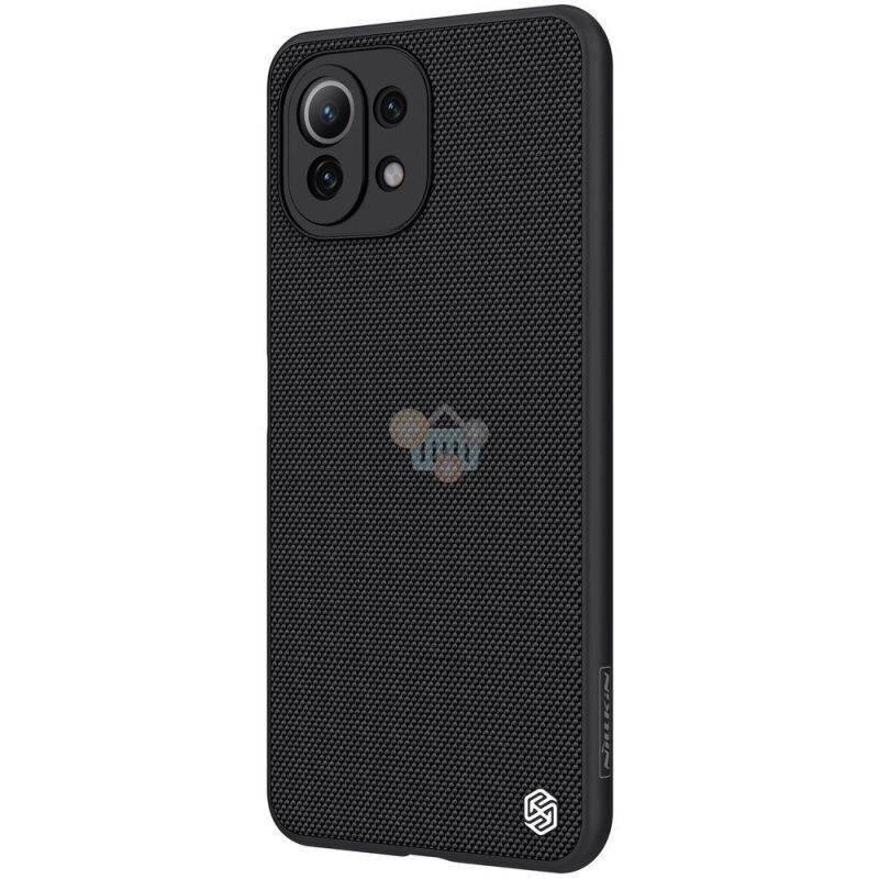 Xiaomi Mi 11 Lite 4G/5G dėklas Nillkin Textured Case (juodas) +++ Top Kokybė 4