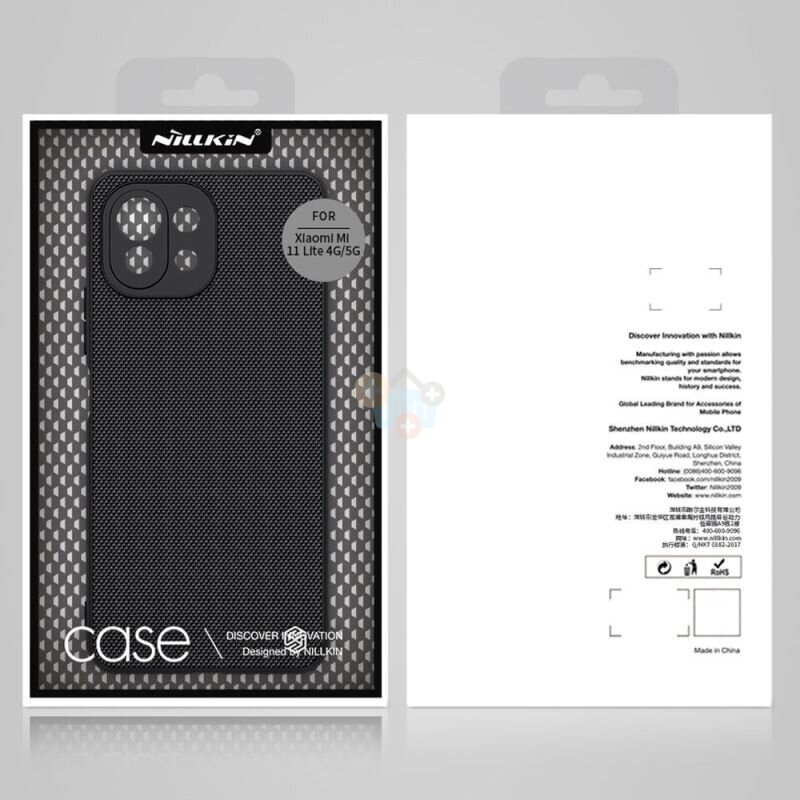 Xiaomi Mi 11 Lite 4G/5G dėklas Nillkin Textured Case (juodas) +++ Top Kokybė 8 Xiaomi Mi 11 Lite 4G/5G dėklas Nillkin Textured Case (juodas) +++ Top Kokybė 8