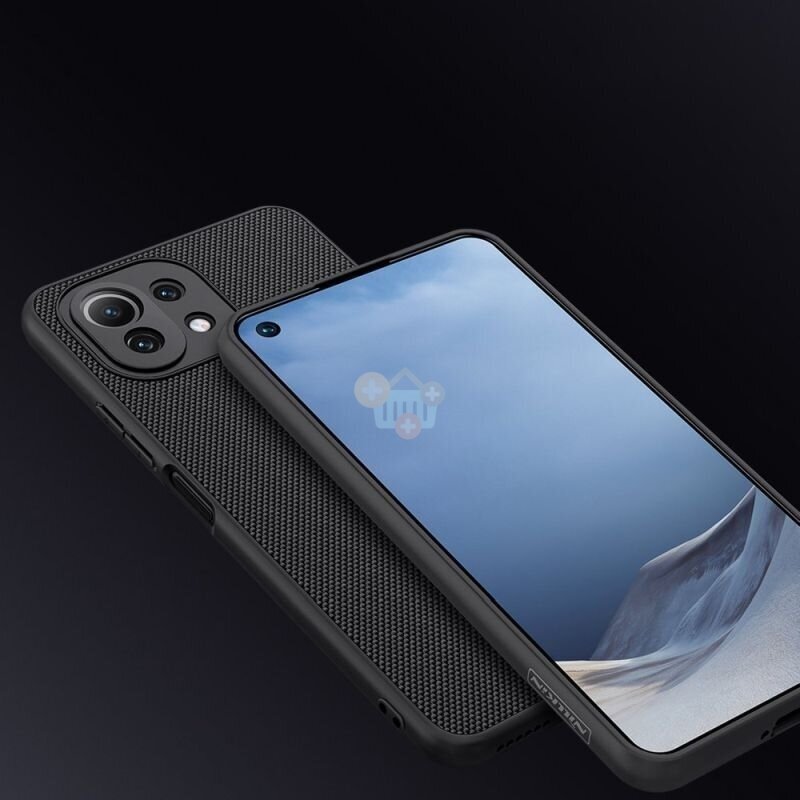 Xiaomi Mi 11 Lite 4G/5G dėklas Nillkin Textured Case (juodas) +++ Top Kokybė 2 Xiaomi Mi 11 Lite 4G/5G dėklas Nillkin Textured Case (juodas) +++ Top Kokybė 2