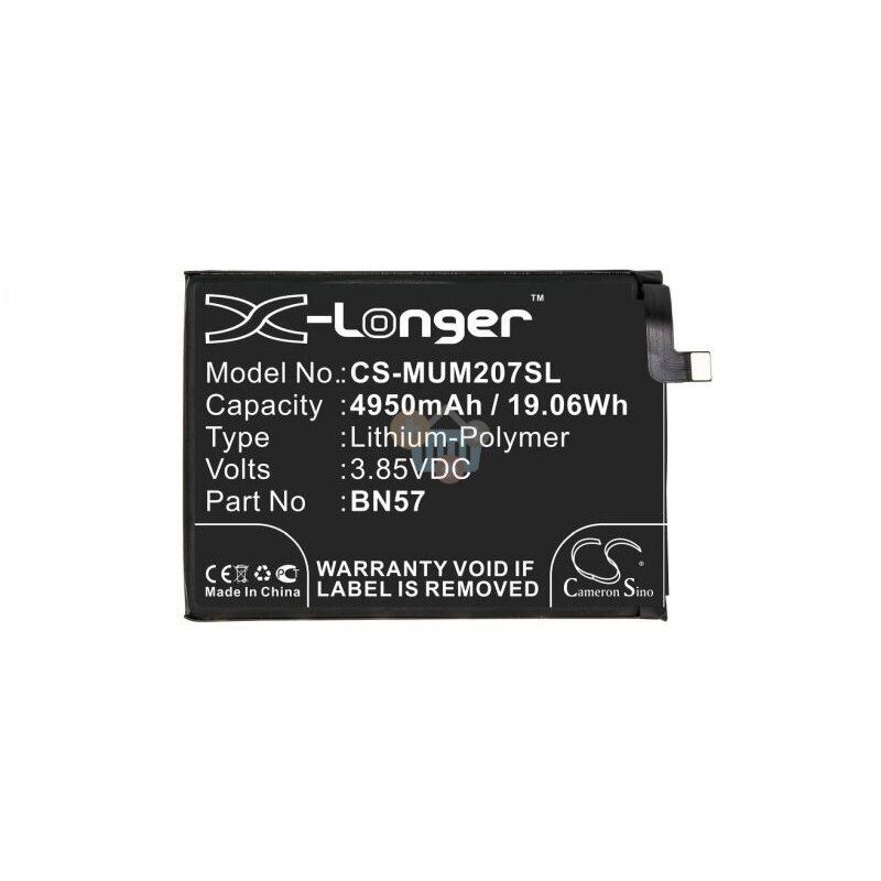 Xiaomi Poco X3 X3 Pro baterija BN57 4950 mAh +++ TOP Balansas Xiaomi Poco X3 X3 Pro baterija BN57 4950 mAh +++ TOP Balansas